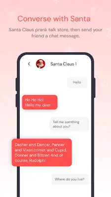 Santa Video Call  Fun Call android App screenshot 1