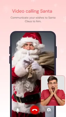 Santa Video Call  Fun Call android App screenshot 3