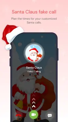 Santa Video Call  Fun Call android App screenshot 4